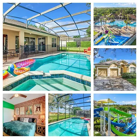 Single Level 2 King Beds - 4Bedrmpool-Spa-Disney